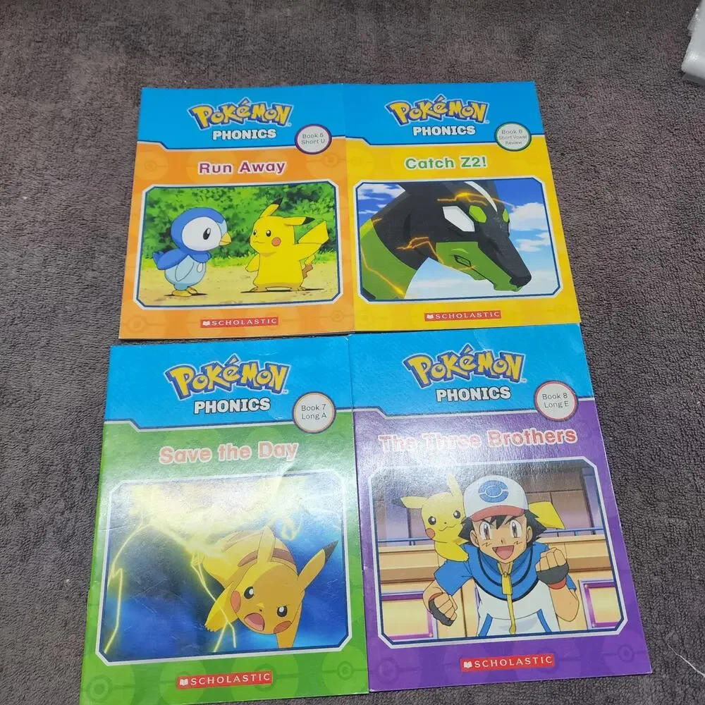 Various Pokemon Books some of the activity books have been used b49